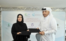 توقيع اتفاقية تعاون مع المؤسسة القطرية للعمل الاجتماعي